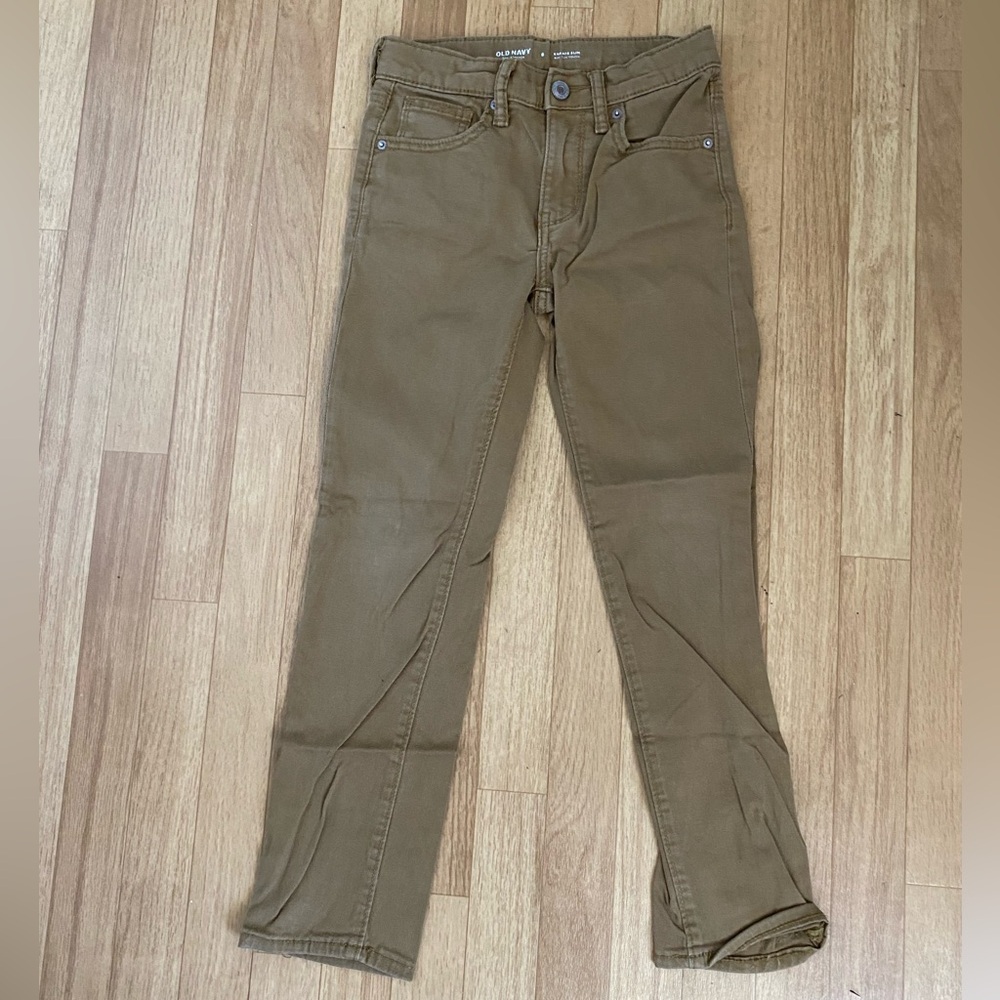 OLD NAVY “Karate Slim” Khaki Boys Jeans Size 8